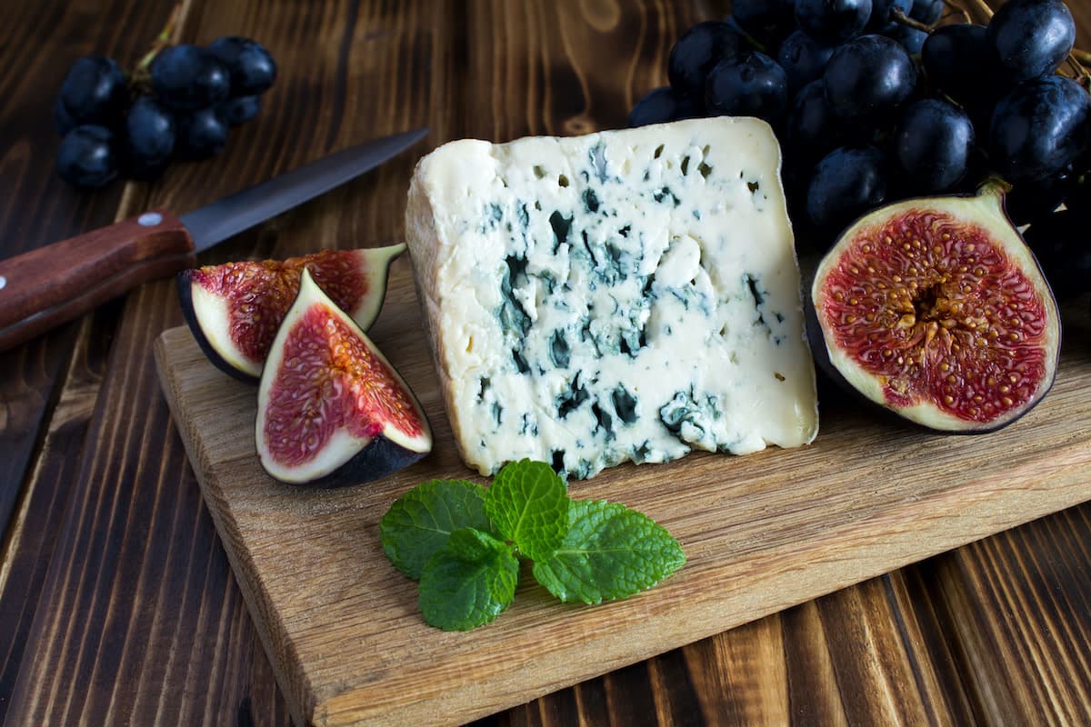Blue cheese with figs — not all mold is bad